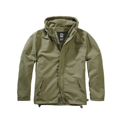 Giacca a vento FRONTZIP WINDBREAKER VERDE