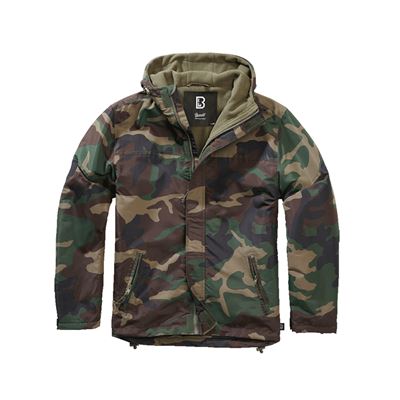 Giacca a vento FRONTZIP WINDBREAKER WOODLAND
