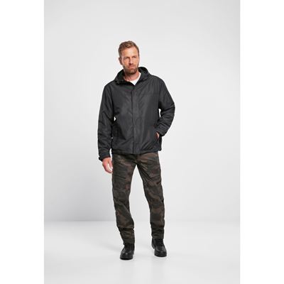 Giacca a vento FRONTZIP WINDBREAKER NERA BRANDIT 3167-2 2