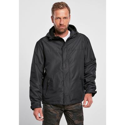 Giacca a vento FRONTZIP WINDBREAKER NERA BRANDIT 3167-2 3
