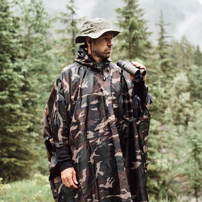 Poncho rip-stop con custodia WOODLAND BRANDIT 3169-10 2