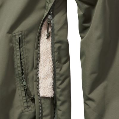 Giacca WINDBREAKER SHERPA VERDE BRANDIT 3173-1 3