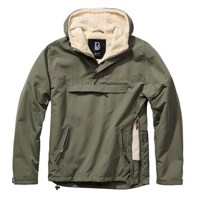 Giacca WINDBREAKER SHERPA VERDE