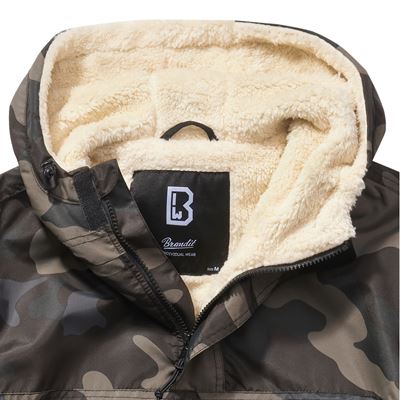 Giacca WINDBREAKER SHERPA DARK CAMO BRANDIT 3173-4 2