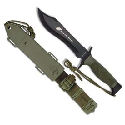 Coltello BLACK BEAR con lama fissa VERDE