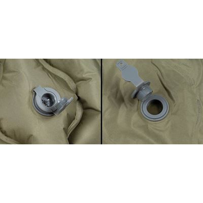 Materassino gonfiabile 190 x 68 x 6,5 cm VERDE MFH 31774B 3