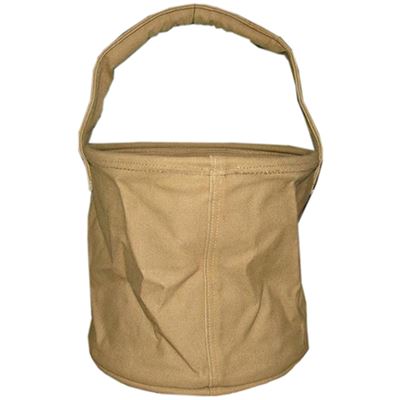 Contenitore US WWII per acqua 10 l pieghevole riproduzione KHAKI  319415 2