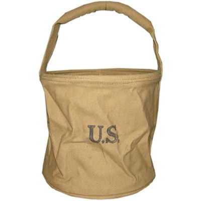 Contenitore US WWII per acqua 10 l pieghevole riproduzione KHAKI
