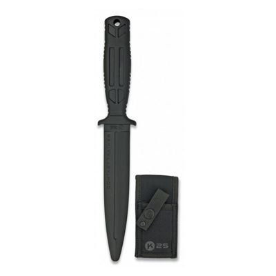 Coltello da allenamento K25 in gomma NERO