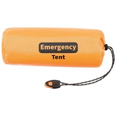 Tenda di emergenza EMERGENCY per due persone ARANCIONE FOX Outdoor 32040 2