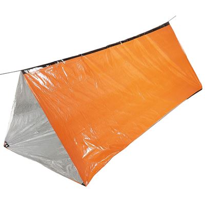 Tenda di emergenza EMERGENCY per due persone ARANCIONE