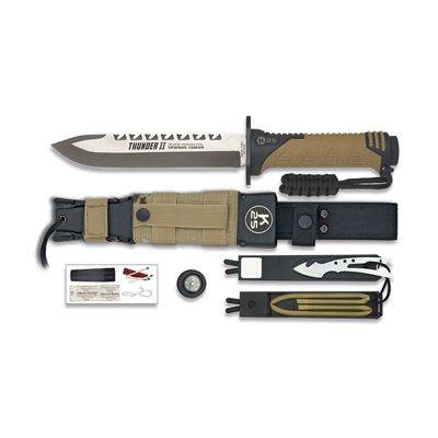 Coltello di sopravvivenza K25 THUNDER II COYOTE