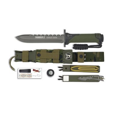 Coltello di sopravvivenza K25 THUNDER II CAMO/OLIV
