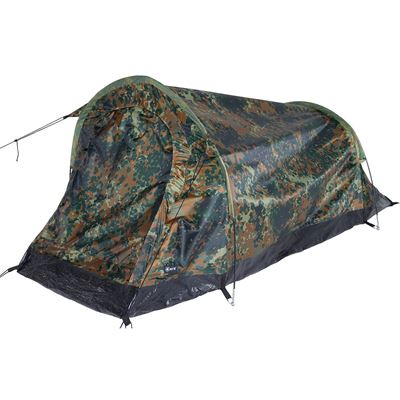 Tenda TUNEL SCHWARZENBERG per una persona FLECKTARN MFH 32153V 2