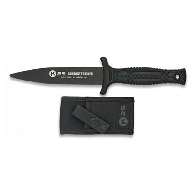 Coltello da allenamento K25 in alluminio NERO