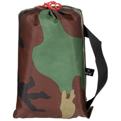 Telone "TARP EXTREM" impermeabile rip-stop 3 x 3 m US WOODLAND MFH 32440T 3