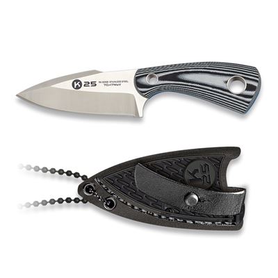 Coltello BOOT 32561 da collo NERO