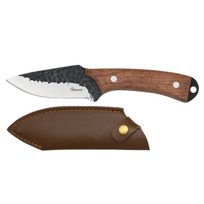 Coltello da caccia NATURAL con manico in LEGNO