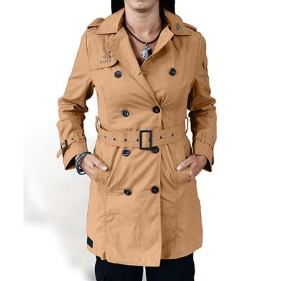 Cappotto TRENCHCOAT da donna MARRONE SURPLUS 33-3502-05 3