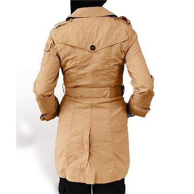 Cappotto TRENCHCOAT da donna MARRONE SURPLUS 33-3502-05 5