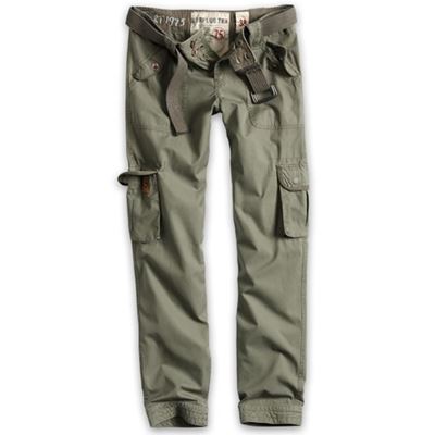 Pantaloni da donna PREMIUM SLIMMY VERDI