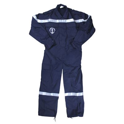 Tuta MARINE NATIONALE con strisce riflettenti BLU