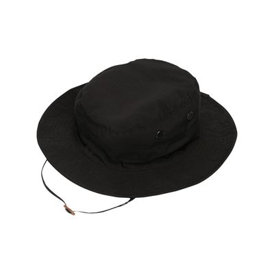 Cappello BOONIE GEN 2 regolabile NERO rip-stop