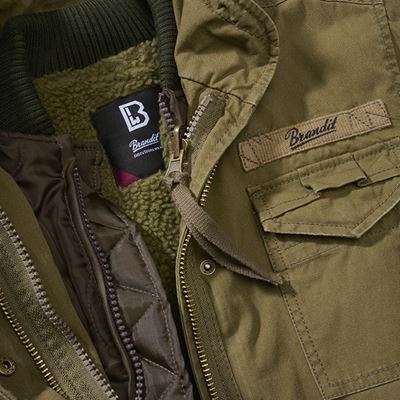 Giacca da donna M65 GIANT VERDE BRANDIT 33117-1 2