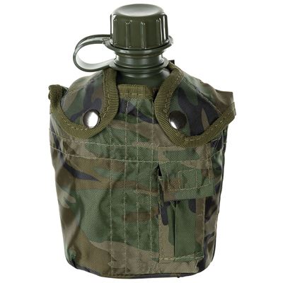 Borraccia da campo con rivestimento in nylon 1L WOODLAND