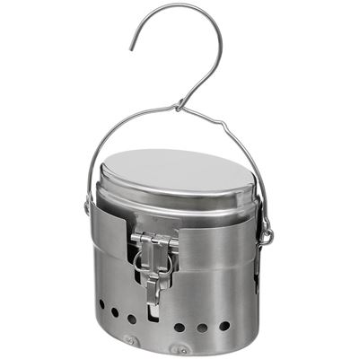 Set da cucina SVEDESE /padella+fornello/ tipo M40 INOX