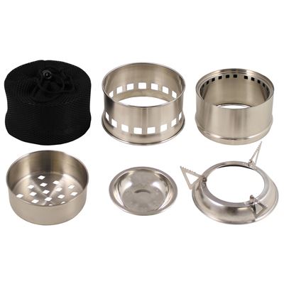 Fornello pieghevole "DŘÍVKÁČ" a combustibile solido FOREST FOX Outdoor 33690 2