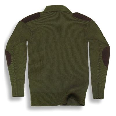 Maglione ACRYLIC COMMANDO 1/4 zip VERDE ROTHCO 3370 3