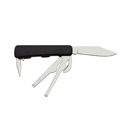Coltello da pesca NH-5B INOX impugnatura PLASTICA NERA MIKOV 338-NH-5B 5