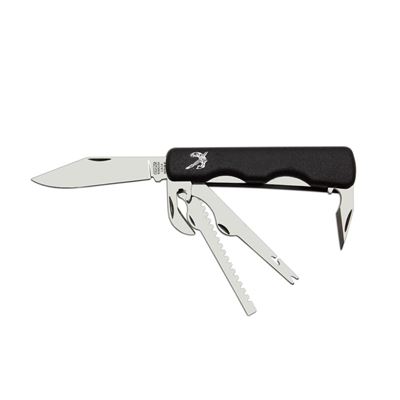 Coltello da pesca NH-5B INOX impugnatura PLASTICA NERA