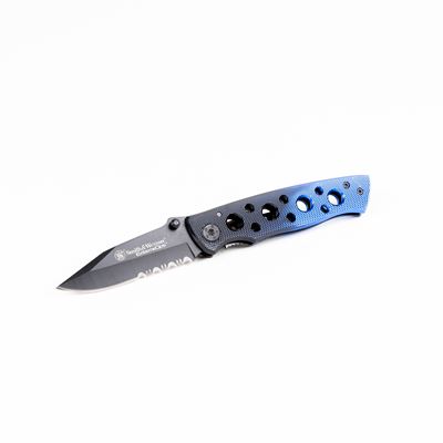 Coltello pieghevole S&W EXTREME OPS NERO-BLU
