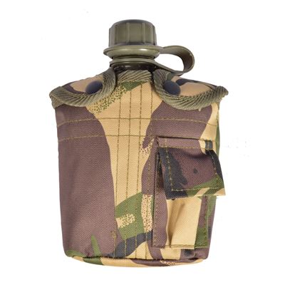 Bottiglia di plastica da campo con involucro DPM  341106DPM 2