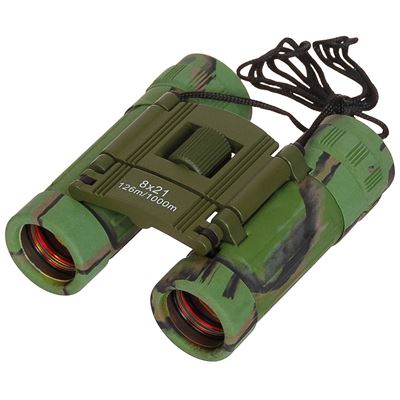 Binocolo MFH 8x21 pieghevole WOODLAND MFH 34653T 2