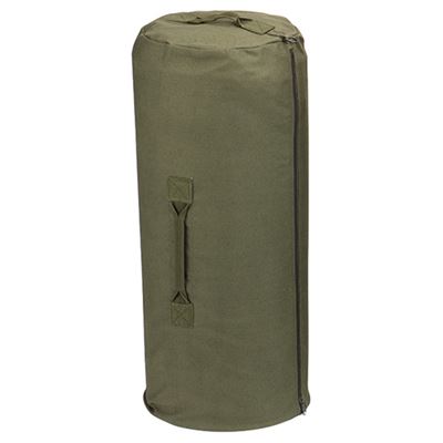 Borsa da viaggio ZIPPER senza tracolla VERDE taglia STANDARD