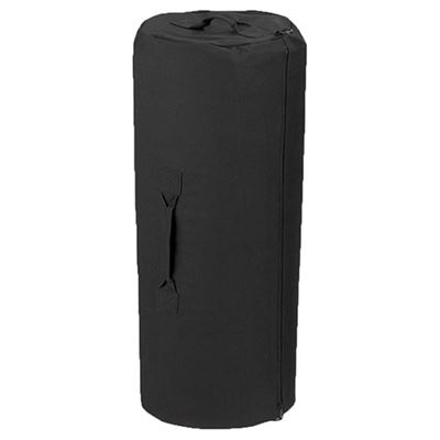 Borsa da viaggio ZIPPER senza tracolla NERA taglia STANDARD