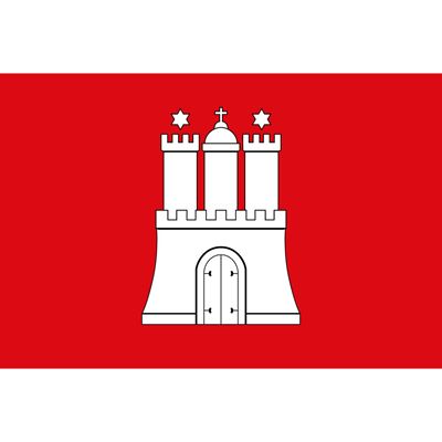 Bandiera HAMBURG 90 x 150 cm