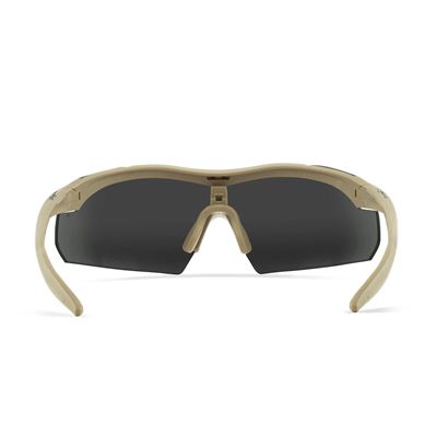 Occhiali da tiro WX VAPOR set 2 lenti TAN montatura WILEY X 3511-W 3