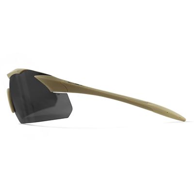 Occhiali da tiro WX VAPOR set di 3 lenti TAN montatura WILEY X 3512-W 6