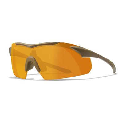Occhiali da tiro WX VAPOR set di 3 lenti TAN montatura WILEY X 3512-W 2