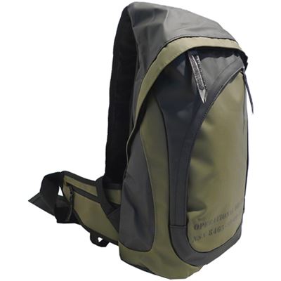 Zaino DRY BAG OPERATION impermeabile piccolo VERDE FOSTEX 351640-OD 2
