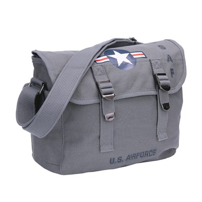 Borsa a tracolla USAF WWII in tela GRIGIA