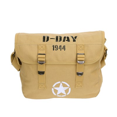 Borsa a tracolla D-DAY 1944 in tela SABBIA FOSTEX 353644 4
