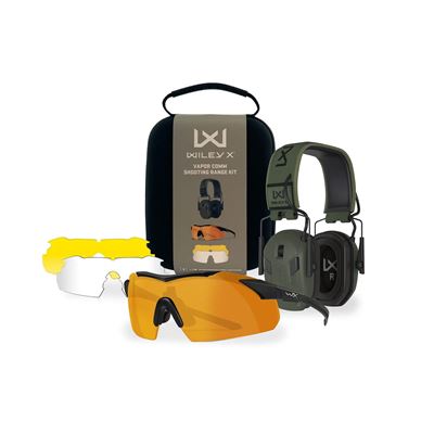 Set di occhiali WX VAPOR COMM e cuffie da tiro M300 WILEY X 3553SRK-W 9