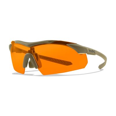 Occhiali da tiro WX VAPOR COMM set di 3 lenti TAN montatura WILEY X 3562-W 7