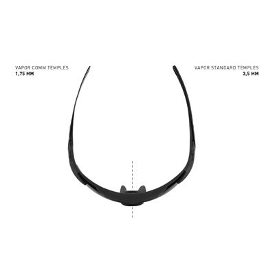 Occhiali da tiro WX VAPOR COMM set di 3 lenti TAN montatura WILEY X 3562-W 2