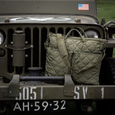 Borsa PILOT per casco VERDE/ARANCIONE FOSTEX 359372 5